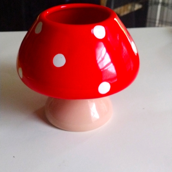 💐5/$25 Ceramic mushroom - Picture 1 of 3